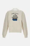 Alexander Mcqueen Sweatshirt In Neutral