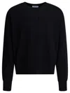 Alexander Mcqueen Logo Printed Crewneck Sweatshirt In Black