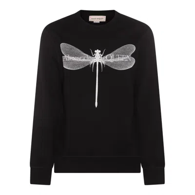 Alexander Mcqueen Sweatshirt In Black