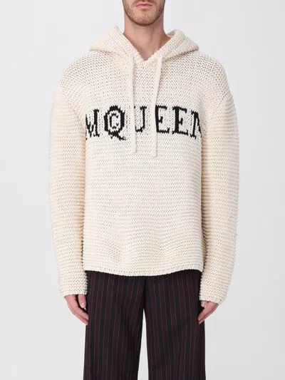 Alexander Mcqueen Sweatshirt Mcqueen Men Color Beige In Neutral