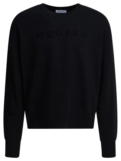 Alexander Mcqueen Sweatshirt In Black