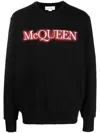 Alexander Mcqueen Spray Effect Logo Sweatshirt