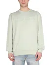 Alexander Mcqueen Alexander Mc Queen Sweatshirt With Logo Embroidery In White