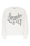 Alexander Mcqueen Sweatshirts In White