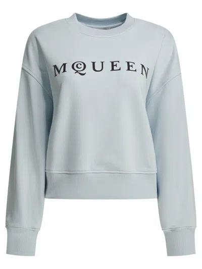 Alexander Mcqueen Sweatshirts In White