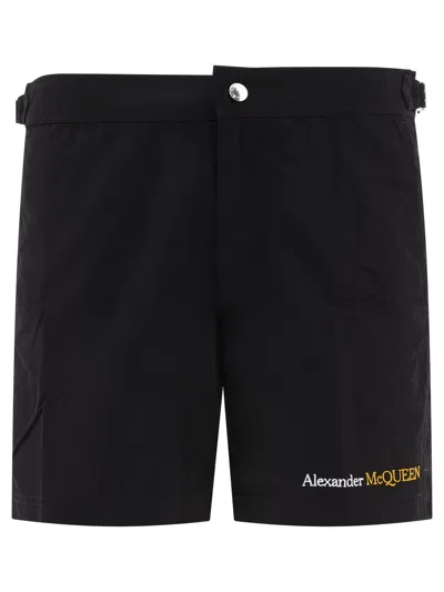 Alexander Mcqueen Swimwear Costumes Black