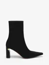 Alexander Mcqueen T-bar Heeled Ankle Boots 80 In Multi