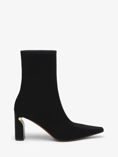 Alexander Mcqueen T-bar Ankle Boot In Multi