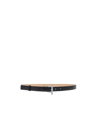 ALEXANDER MCQUEEN ALEXANDER MCQUEEN T-BAR EMBELLISHED BUCKLE BELT