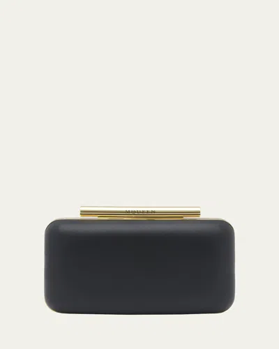 Alexander Mcqueen T-bar Box Clutch Bag In Black