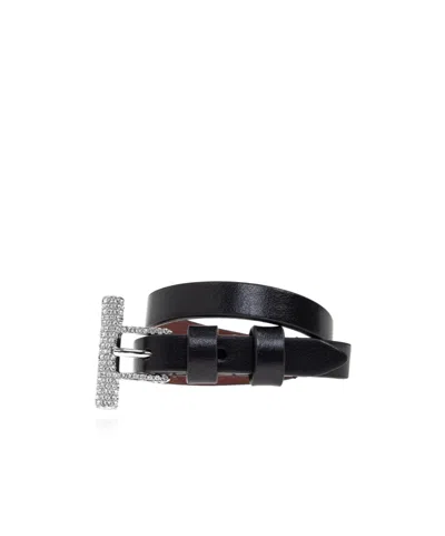 ALEXANDER MCQUEEN ALEXANDER MCQUEEN T-BAR EMBELLISHED BRACELET