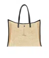 Alexander Mcqueen T-bar Chained Tote Bag In Nude