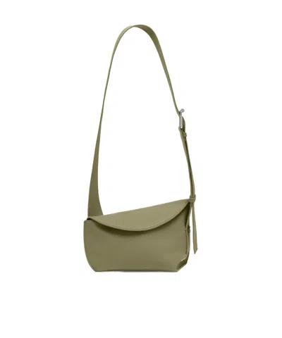 ALEXANDER MCQUEEN ALEXANDER MCQUEEN THE SLING LOGO PLAQUE CROSSBODY BAG