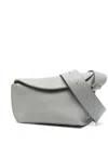 Alexander Mcqueen T-bar Cross Body Bag In Grey