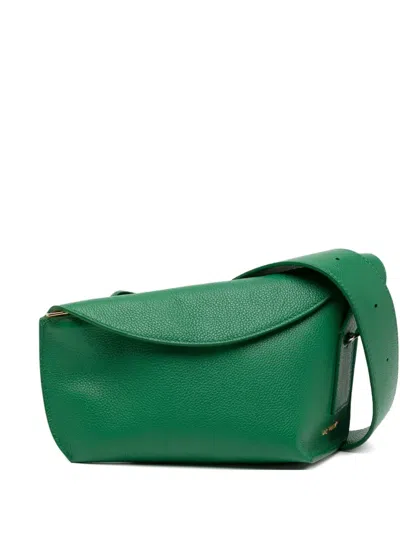 Alexander Mcqueen T-bar Crossbody Bag In Green