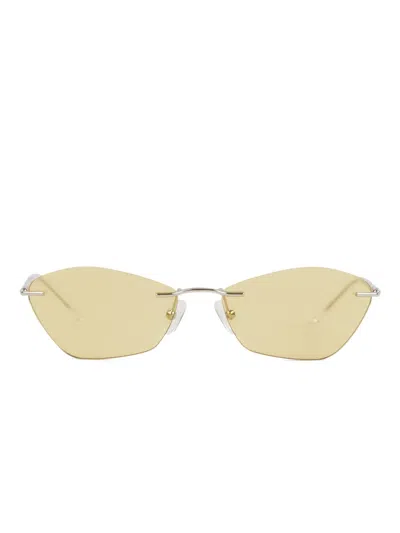 Alexander Mcqueen T-bar Geometric Sunglasses