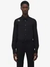 Alexander Mcqueen Cotton Harness Shirt In Black