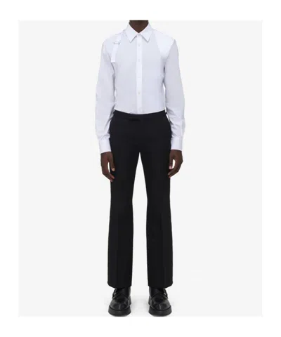 ALEXANDER MCQUEEN ALEXANDER MCQUEEN T-BAR HARNESS BUTTONED SHIRT