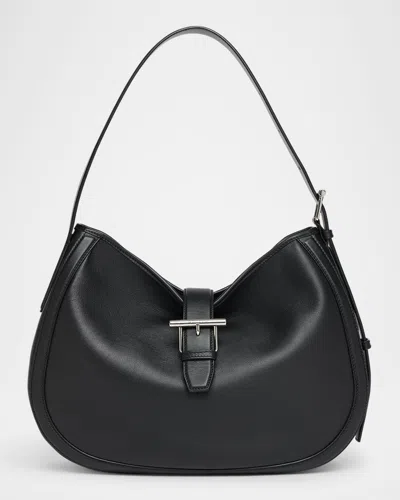 ALEXANDER MCQUEEN T-BAR LEATHER SHOULDER BAG