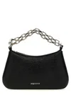 Alexander Mcqueen ' T-bar Mini' Handbag In Black