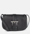 Alexander Mcqueen Alexander Mc Queen Satchel Black Leather Shoulder Bag In Black