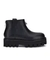 Alexander Mcqueen Platform Ankle Boots In Black