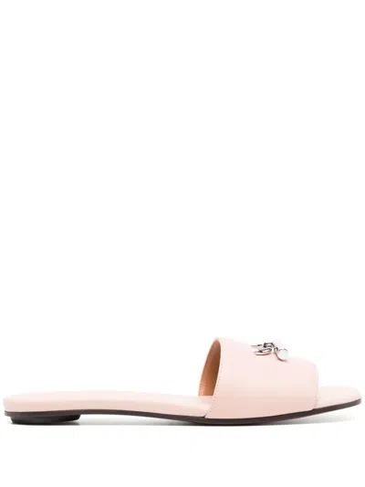 Alexander Mcqueen Sandalen Mit T-riemen In Blush
