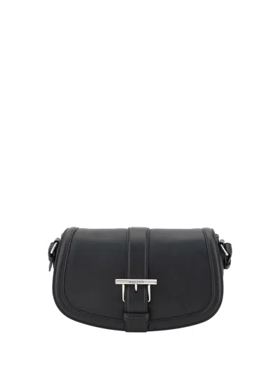 Alexander Mcqueen Alexander Mc Queen Satchel Black Leather Shoulder Bag