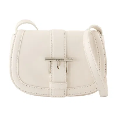 Alexander Mcqueen T-bar Satchel Mini Purse In White
