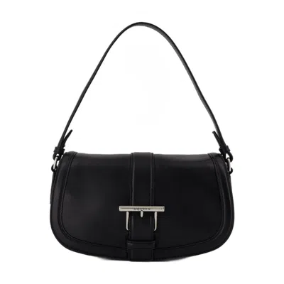 Alexander Mcqueen T-bar Satchel Purse In Black