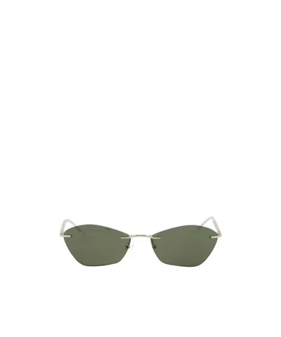 ALEXANDER MCQUEEN RIMLESS SUNGLASSES
