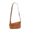 Alexander Mcqueen T-bar Sling Bag In Brown