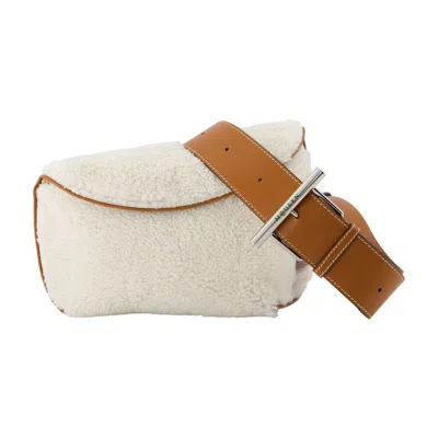 Alexander Mcqueen T-bar Sling Crossbody In White