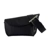 Alexander Mcqueen Alexander Mc Queen Sling T Bar Black Calf Leather Crossbody In Black