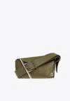 Alexander Mcqueen T-bar Sling Cross Body Bag In Green