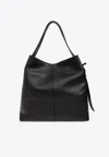 Alexander Mcqueen Mcqueen T-bar Sling Hobo Bag In Black