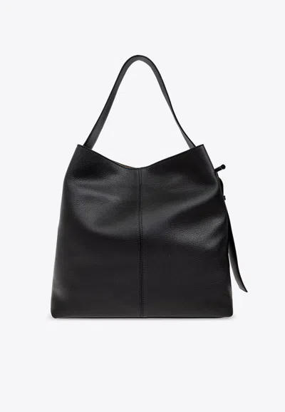 ALEXANDER MCQUEEN T-BAR SLING LEATHER SHOULDER BAG