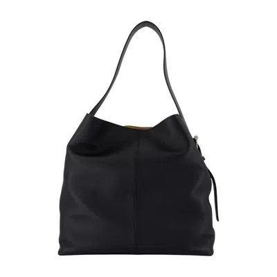 Alexander Mcqueen T-bar Sling Shopper Bag In Black