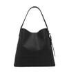 Alexander Mcqueen T-bar Sling Shopper Bag In Black