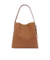 Alexander Mcqueen T-bar Sling Shoulder Bag In Brown