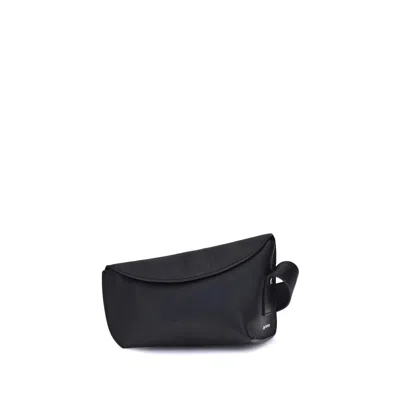 Alexander Mcqueen T-bar Sling Shoulder Bag In Black