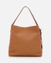 Alexander Mcqueen T-bar Sling Shoulder Bag In Brown
