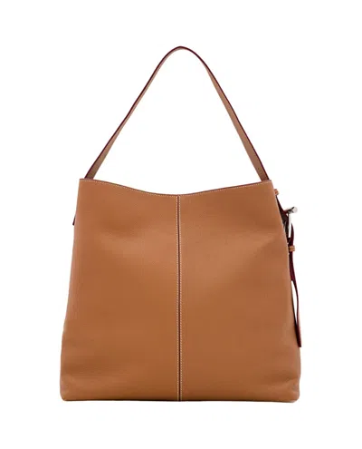 Alexander Mcqueen T-bar Sling Shoulder Bag In Brown