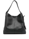 Alexander Mcqueen Mcqueen T-bar Sling Hobo Bag In Black