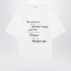 Alexander Mcqueen Text-print T-shirt Clothing In White