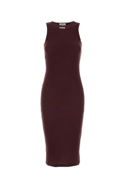 Alexander Mcqueen T-shirt In Brown