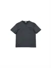 Alexander Mcqueen Black T-shirt With Subtle Tonal Emblem