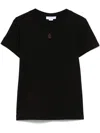Alexander Mcqueen Women's Cotton T-shirt In Black