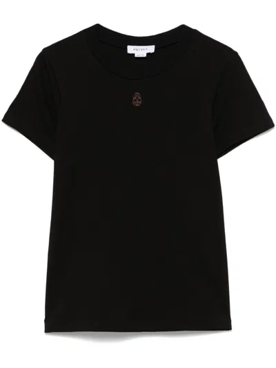 Alexander Mcqueen T-shirt In Black