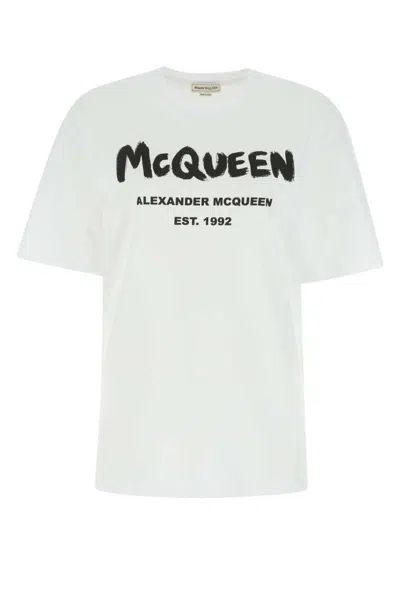 Alexander Mcqueen T-shirt In Gray